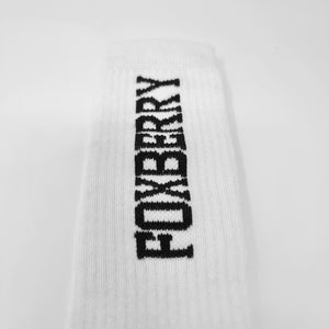 Ribbed Logo Sock