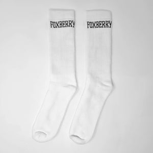 Ribbed Logo Sock