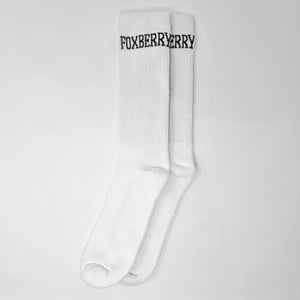 Ribbed Logo Sock