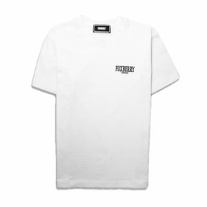 WHITE COTTON T-SHIRT